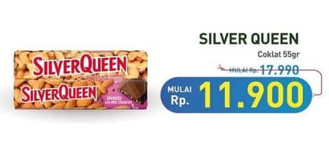 Promo Harga Silver Queen Chocolate 55 gr - Hypermart