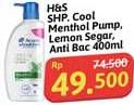 Promo Harga Head & Shoulders Shampoo Clean Balanced, Cool Menthol, Lemon Fresh 400 ml - Alfamidi