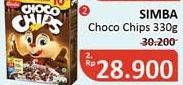 Promo Harga SIMBA Cereal Choco Chips 330 gr - Alfamidi