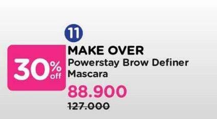 Promo Harga Make Over Powerstay Brow Definer Mascara 6 gr - Watsons