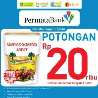 Promo Harga Aneka Minyak Goreng  - Hypermart