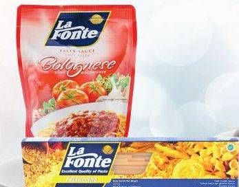 Promo Harga La Fonte Fettuccine + La Fonte Saus Pasta  - LotteMart
