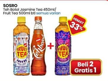Promo Harga Sosro Teh Botol/Fruit Tea  - Indomaret