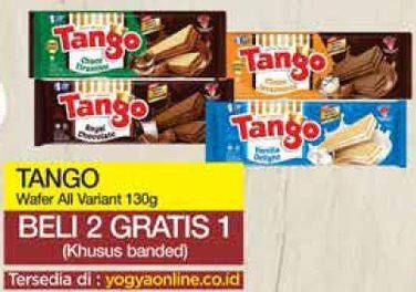 Promo Harga TANGO Long Wafer All Variants 130 gr - Yogya