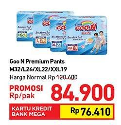 Promo Harga GOON Premium Pants M32, L26, XL22, XXL19  - Carrefour