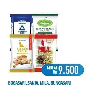 Promo Harga Bogasari/Sania/Mila Tepung Terigu  - Hypermart