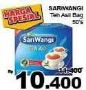 Promo Harga Sariwangi Teh Asli 50 pcs - Giant