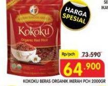 Promo Harga Kokoku Organic Red Rice 2000 gr - Superindo