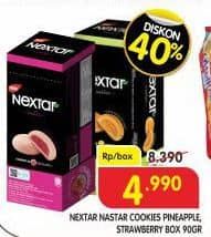 Promo Harga Nabati Nextar Cookies Nastar Pineapple Jam, Strawberry Jam 106 gr - Superindo