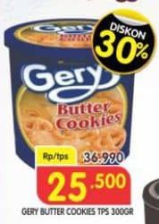 Promo Harga Gery Butter Cookies 300 gr - Superindo