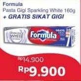 Promo Harga FORMULA Pasta Gigi Sparkling White 160 gr - Alfamart