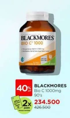 Promo Harga Blackmores Bio C 1000mg 90 pcs - Watsons