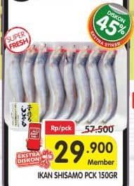 Promo Harga Ikan Shisamo 150 gr - Superindo