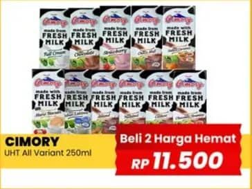 Promo Harga Cimory Susu UHT All Variants 250 ml - Yogya