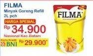 Promo Harga Filma Minyak Goreng 2000 ml - Indomaret