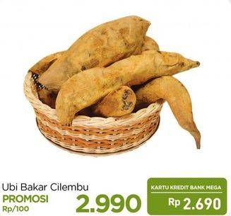 Promo Harga Ubi Cilembu per 100 gr - Carrefour