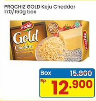 Promo Harga Prochiz Gold Cheddar 160 gr - Indomaret