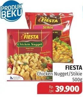 Promo Harga FIESTA Chicken Nugget/Stikkie  500gr  - Lotte Grosir
