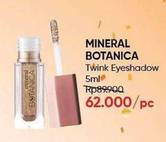 Promo Harga MINERAL BOTANICA Glow Twinkle Liquid Eyeshadow  - Guardian
