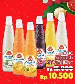 Promo Harga ABC Syrup Squash Delight 460 ml - LotteMart