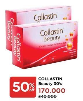 Promo Harga COLLASTIN Beauty Supplement 30 pcs - Watsons