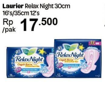 Promo Harga Laurier Relax Night 30cm/35cm  - Carrefour
