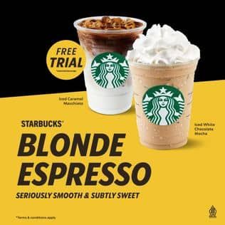 Promo Harga Free Trial  - Starbucks