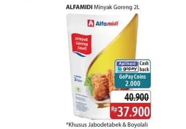 Promo Harga Alfamidi Minyak Goreng 2000 ml - Alfamidi