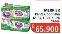 Promo Harga Merries Pants Good Skin M34, L30, XL26 26 pcs - Alfamidi