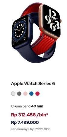 Promo Harga APPLE Watch Series 6 1 pcs - iBox