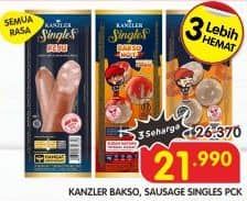 Promo Harga Kanzler Sosis Single All Variants 60 gr - Superindo