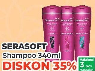 Promo Harga SERASOFT Shampoo 340 ml - Yogya