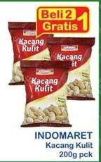 Promo Harga INDOMARET Kacang Kulit per 2 pcs 200 gr - Indomaret