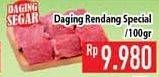 Promo Harga Daging Rendang Sapi Spesial per 100 gr - Hypermart