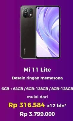 Promo Harga XIAOMI Mi 11 Lite  - Erafone