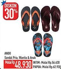 Promo Harga ANDO Sandal  - Hypermart