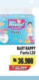 Promo Harga Baby Happy Body Fit Pants L20 20 pcs - Alfamart