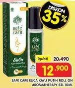 Promo Harga Safe Care Euca Kayu Putih Plus Aromatherapy 10 ml - Superindo