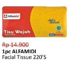 Promo Harga Alfamidi Facial Tissue 220 sheet - Alfamidi