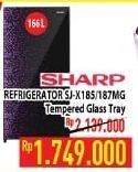 Promo Harga SHARP SJ-X185MG/SJ-X187MG  - Hypermart