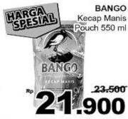 Promo Harga BANGO Kecap Manis 550 ml - Giant