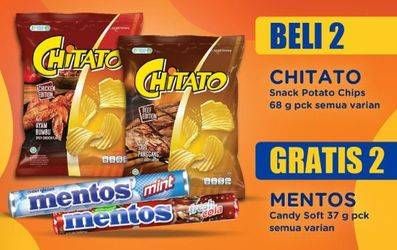 Promo Harga CHITATO Snack Potato Chips All Variants 68 gr - Indomaret