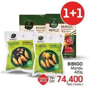 Promo Harga Bibigo Mandu 420 gr - LotteMart