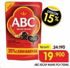 Promo Harga ABC Kecap Manis 700 ml - Superindo