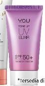 Promo Harga YOU Tone Up UV Elixir Hyaluronic Acid SPF 50+ PA++++ 40 ml - LotteMart