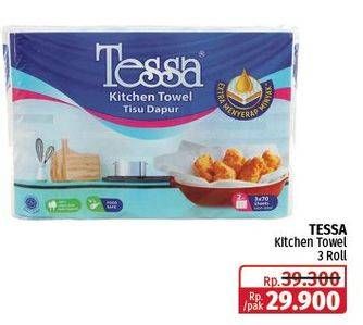 Promo Harga Tessa Kitchen Towel per 3 pcs 70 sheet - Lotte Grosir