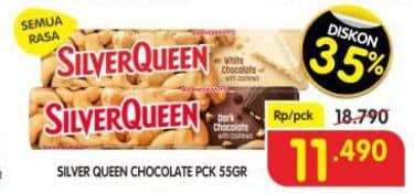 Promo Harga Silver Queen Chocolate All Variants 55 gr - Superindo