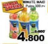 Promo Harga MINUTE MAID Juice Pulpy 300 ml - Giant