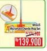 Promo Harga BAGUS Micromate Chenile Mop Set W22304  - Hypermart