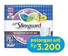 Promo Harga Laurier Super Slimguard Night 8 pcs - Hypermart